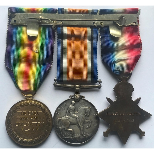 1051 - A FIRST WORLD WAR TRIO TO THE GORDON HIGHLANDERS. A Great War trio comprising 1914-15 Star, War Meda... 