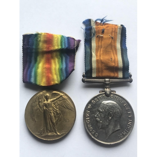 1053 - TWO FIRST WORLD PAIRS TO THE R.A.F. A Great War pair comprising War and Victory medal named to '5208... 