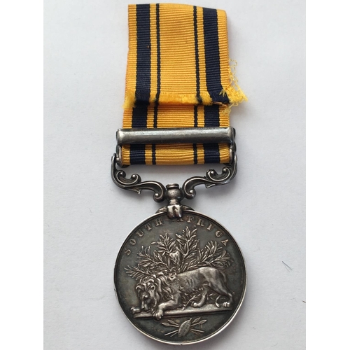 1067 - A SOUTH AFRICA MEDAL 1879 TO RAAFS HORSE. A South Africa Medal with 1879 clasp named to I.J. Lithaue... 