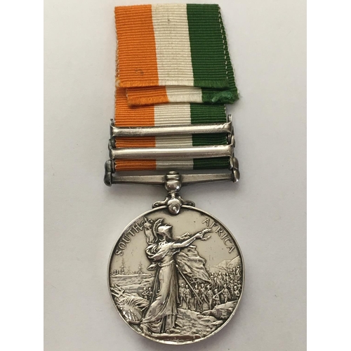 1074 - A KING'S SOUTH AFRICA MEDAL TO THE ORDNANCE CORPS. A King's South Africa Medal with South Africa 190... 