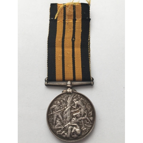 1078 - AN ASHANTEE MEDAL TO THE ROYAL WELSH FUSILIERS. An Ashantee medal named to 527 Private R. Jones 2.Bn... 