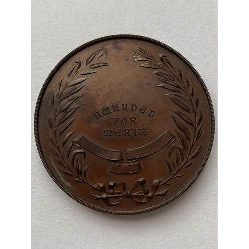 1115 - THE TWENTIETH CENTURY EXHIBITION BIRMINGHAM. A bronze award medal for the Twentieth Century Exhibiti... 