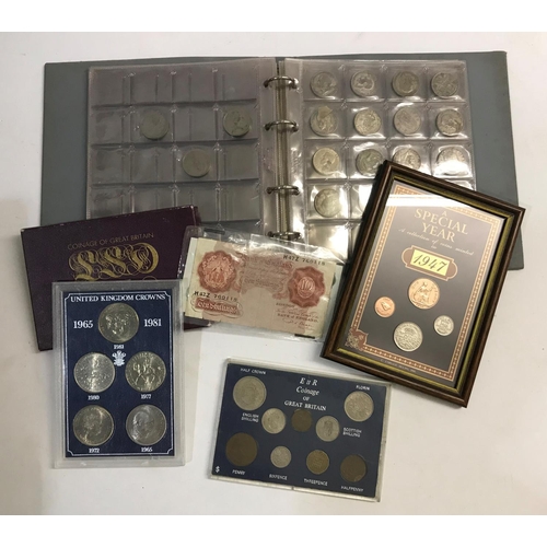 1159 - A LARGE COLLECTION OF WHITMAN FOLDERS AND OTHER PRE DECIMAL COINS. Whitman folders: Halfcrowns 1911-... 