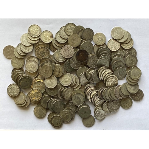 1170 - A COLLECTION OF SILVER AND PART SILVER SHILLINGS. Shillings Queen Victoria and later, all 1946 or ea... 