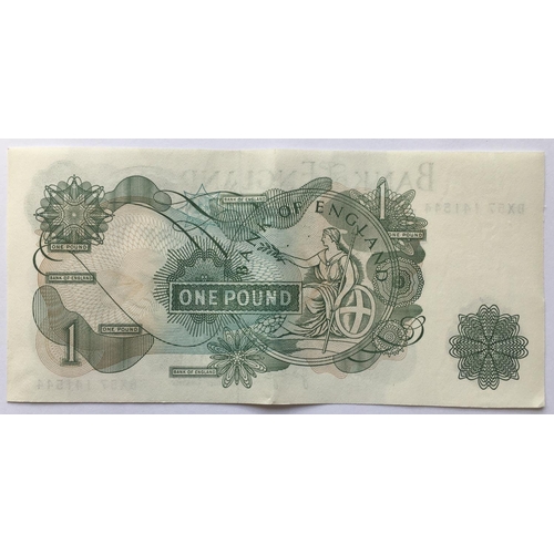 1198 - FOURTEEN SERIES 'C' ONE POUND NOTES. Fourteen One Pound notes, J.B. Page, BX57 141544 - 47 and BX571... 