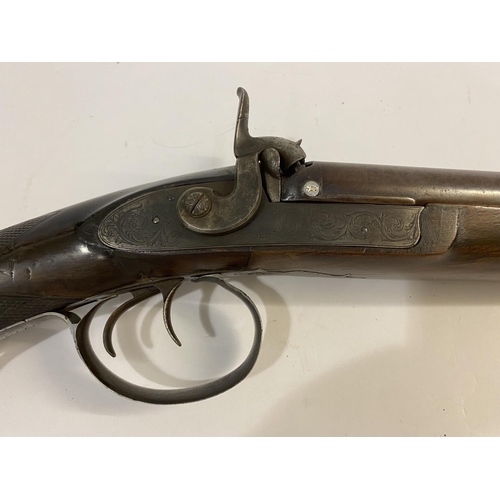 513 - A PURDEY 16 BORE DOUBLE BARREL RIFLE. With 74cm side by side barrels marked 'J. Purdey 314 1/2 Oxfor... 