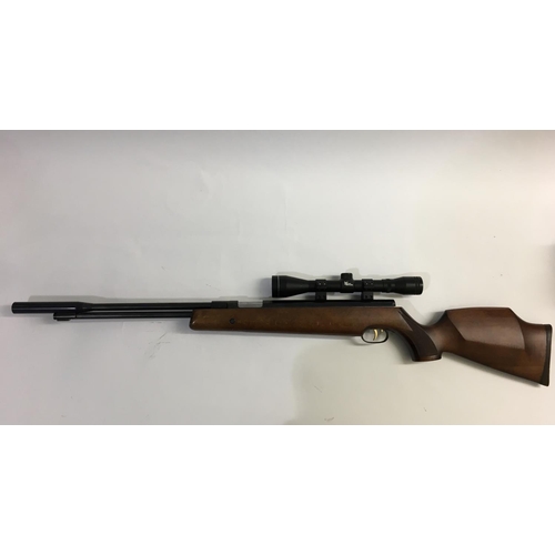 541 - A WEIHRAUCH HW 97 K .22 AIR RIFLE. With a 45 cm barrel, marked Weihrauch Made in Germany HW 97 K  Hu... 