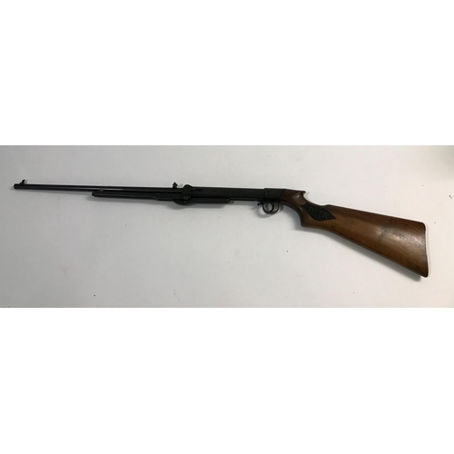 551 - A B.S.A. A PATTERN .177 AIR RIFLE. A Birmingham Small Arms Pattern A Air Rifle with a 43cm barrel wi... 