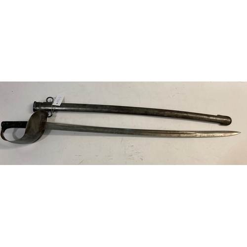 587 - A WELL MARKED 1899 PATTERN CAVALRY TROOPERS SWORD BY MOLE OF BIRMINGHAM. With an 85cm long single si... 