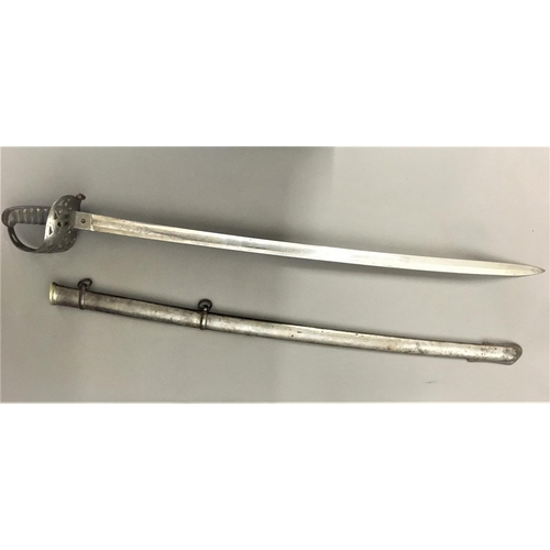 625 - A VICTORIAN 1848 PATTERN CAVALRY TROOPERS SWORD BY WILKINSON. With a 90cm blade with fine decoration... 