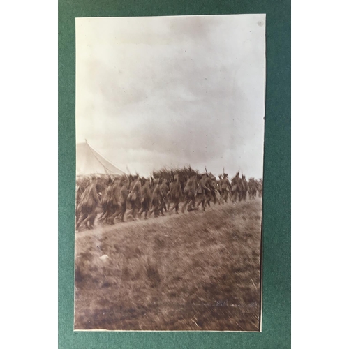 832 - THREE ALBUMS OF MILITARY PHOTOGRAPHS AND OTHERS. An album of 24 photographs with images dated 1911 i... 