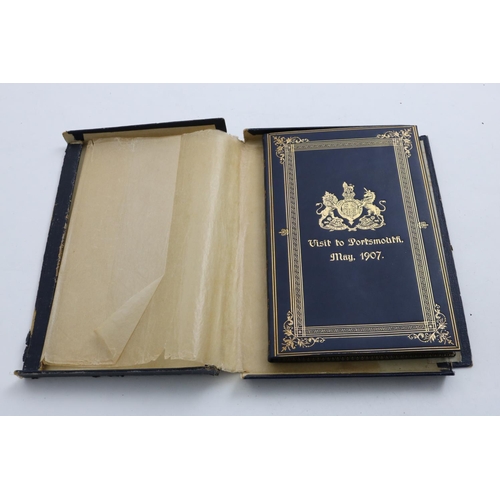 848 - A FINELY BOUND VOLUME: VISIT OF COLONIAL PREMIERS 1907. 'Visit of Colonial Premiers and The Houses o... 