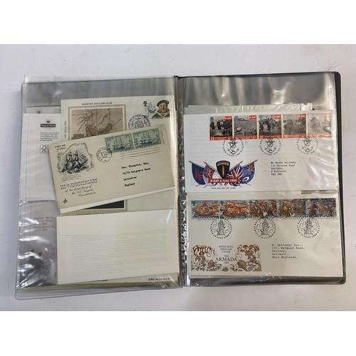 883 - THREE ALBUMS OF CARDS, COVERS AND STAMPS RELATING TO NAVAL HISTORY. A large collection of cigarette ... 