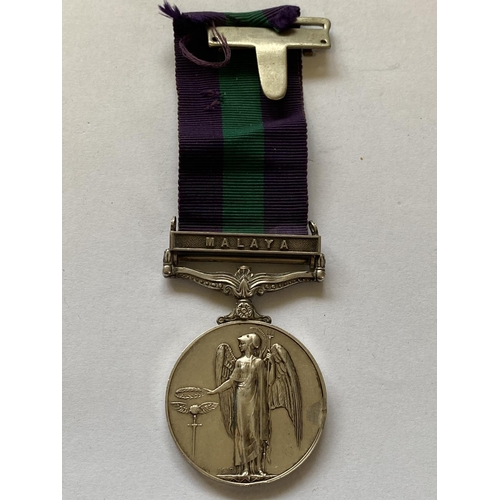 973 - A GENERAL SERVICE MEDAL 1918-62. A General Service Medal, Queen Elizabeth II with Maalay Clasp named... 