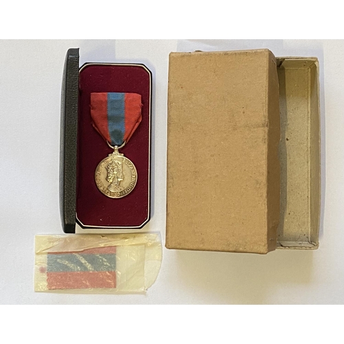 977 - AN IMPERIAL SERVICE MEDAL. A Queen Elizabeth II Imperial Service medal named to Wilfred Stanley Henb... 