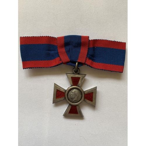 988 - A ROYAL RED CROSS CROSS 2nd CLASS AWARD. A George V Royal Red Cross, 2nd Class in Garrard & Co. Case... 