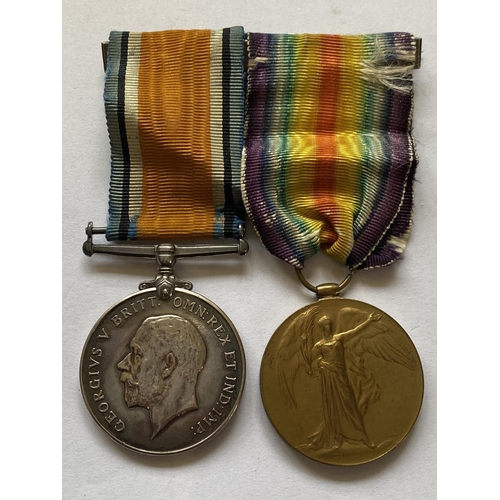 992 - A FIRST WORLD WAR PAIR TO THE QUEEN'S REGIMENT. A Great War pair comprising War Medal and Victory Me... 