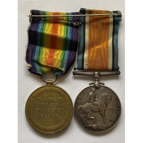 992 - A FIRST WORLD WAR PAIR TO THE QUEEN'S REGIMENT. A Great War pair comprising War Medal and Victory Me... 