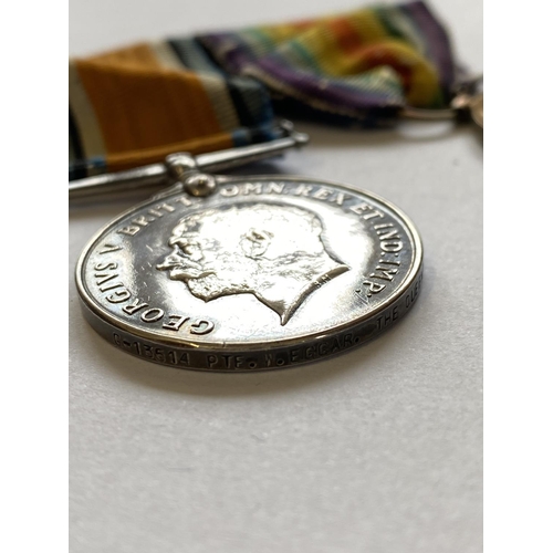 992 - A FIRST WORLD WAR PAIR TO THE QUEEN'S REGIMENT. A Great War pair comprising War Medal and Victory Me... 