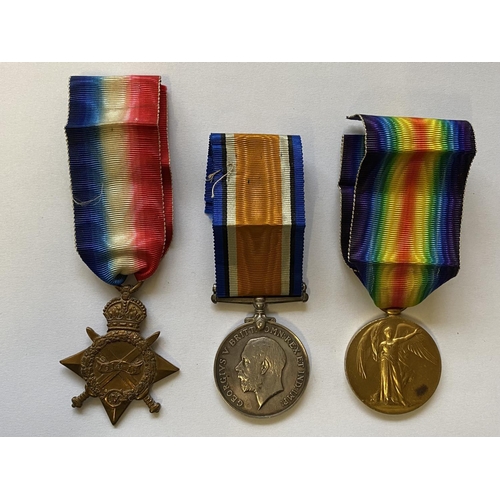 993 - A FIRST WORLD WAR GROUP OF THREE A Great War trio comprising 1914/15 Star named to 3469 Pte A.W. Gro... 