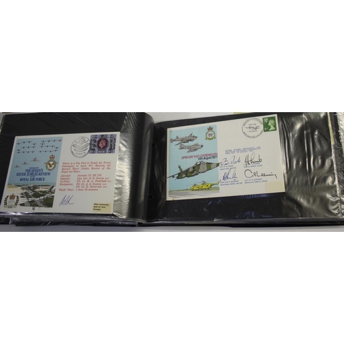 1302 - FIRST DAY COVERS - AVIATION including an album of RAF Commemorative Covers 1972-76, (No 1f Squadron,... 