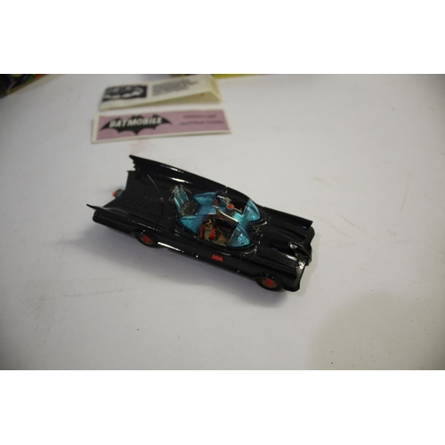 1330 - CORGI TOYS BATMOBILE - BOXED a Corgi Toys 267 Rocket Firing Batmobile, first issue with gloss black ... 