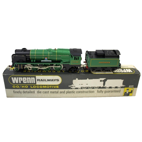 1337 - WRENN BOXED LOCOMOTIVE - LYME REGIS Model No W2237 Lyme Regis locomotive and tender, 4-6-2 Southern ... 