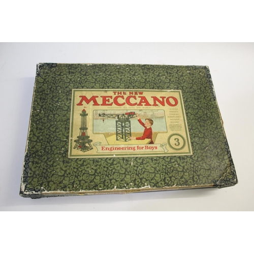 1381 - BOXED MECCANO including a boxed set of Meccano, marked on the box No 3, Also with 3 other boxes of M... 