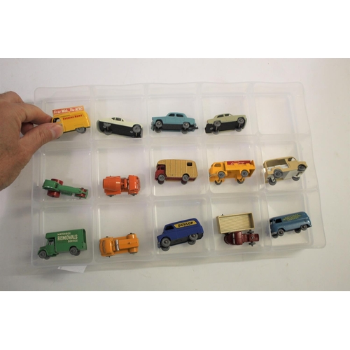 1393 - LESNEY MATCHBOX DIE CAST TOYS 14 various unboxed models, including No 42 Evening News Van, Matchbox ... 