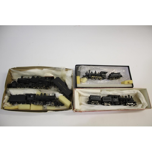 1405 - AMERICAN LOCOMOTIVES including No 569 Northern Pacific 2-6-0 (marked Japan), No 112 LC & N CO Shay (... 