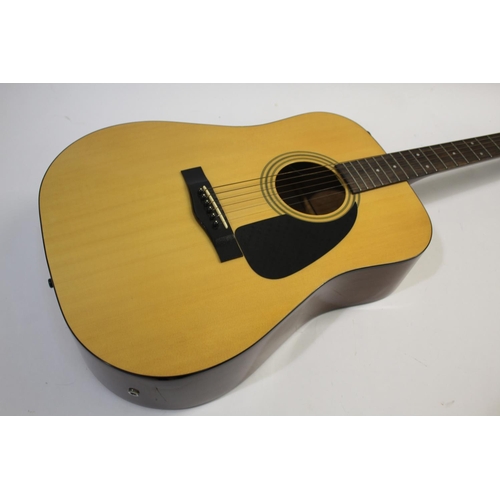 1442 - FENDER GEMINI ACOUSTIC GUITAR - KOREA a Korean made Fender acoustic guitar, with label inside Fender... 