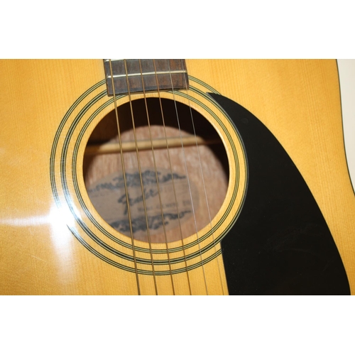 1442 - FENDER GEMINI ACOUSTIC GUITAR - KOREA a Korean made Fender acoustic guitar, with label inside Fender... 