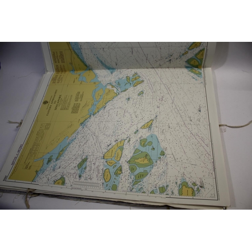 1444 - NAUTICAL SEA CHARTS - SOUTH CHINA SEA a collection of 56 Admiralty sea charts from the 1990's, all f... 