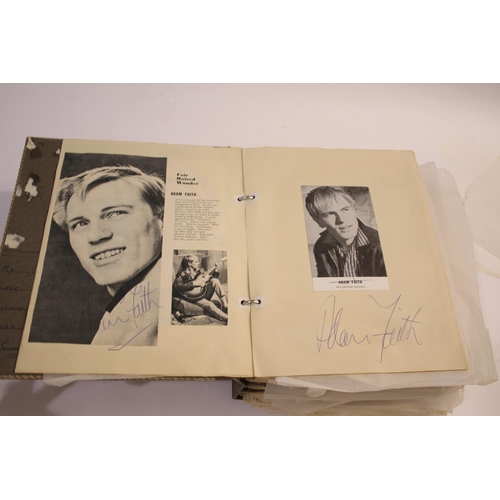 1539 - LARGE AUTOGRAPH ALBUM a large and impressive autograph album, compiled by a gentleman in the 1950's ... 