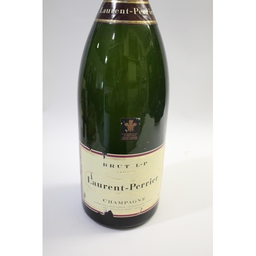 1554 - LARGE BOTTLE OF LAURENT PERRIER CHAMPAGNE - SALMANAZAR a large Salmanazar bottle of Laurent-Perrier ... 