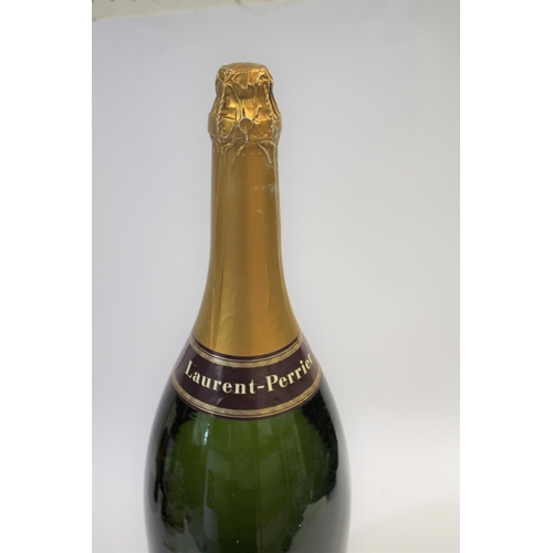 1554 - LARGE BOTTLE OF LAURENT PERRIER CHAMPAGNE - SALMANAZAR a large Salmanazar bottle of Laurent-Perrier ... 