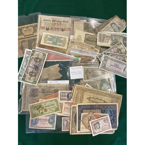 1216 - A LARGE COLLECTION OF BANK NOTES AND SHARE CERTIFICATES. Numerous share certificates, many Russian a... 