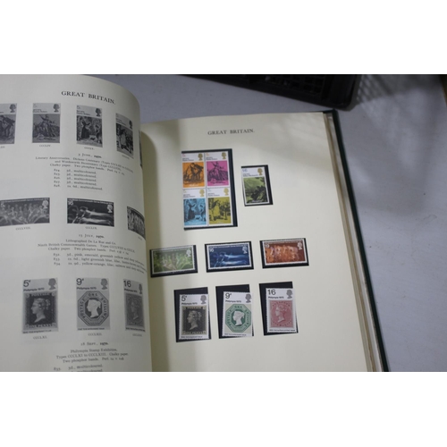 1309 - ROYAL MAIL MILLENNIUM COLLECTION STAMPS 3 albums of modern mint stamps, first day covers etc, also w... 