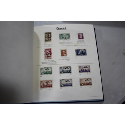 1315 - WORLD STAMP ALBUMS - FRANCE various stamp albums including two albums of French stamps, mint and use... 