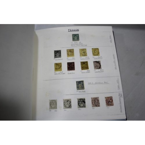 1315 - WORLD STAMP ALBUMS - FRANCE various stamp albums including two albums of French stamps, mint and use... 