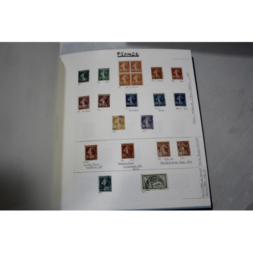 1315 - WORLD STAMP ALBUMS - FRANCE various stamp albums including two albums of French stamps, mint and use... 