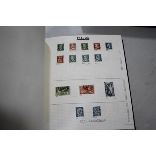 1315 - WORLD STAMP ALBUMS - FRANCE various stamp albums including two albums of French stamps, mint and use... 