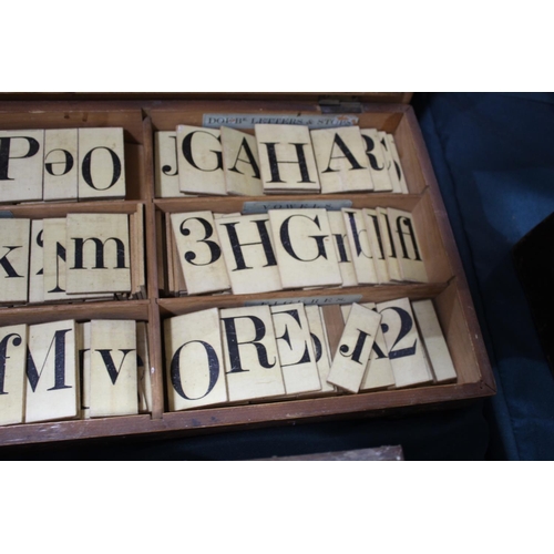 1388 - VINTAGE GAMES including a large box containing a alphabet game, with labels for Capitals, Vowels, Co... 