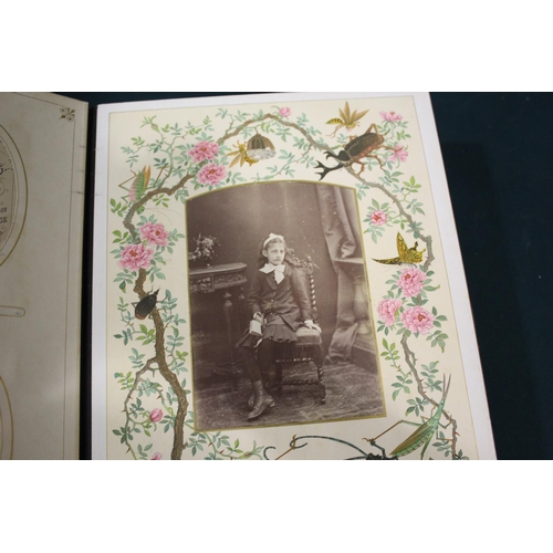 1459 - VICTORIAN PHOTOGRAPH ALBUM & BALLET PHOTOGRAPH ALBUM, & SCRAP BOOKS including a Victorian leather ph... 