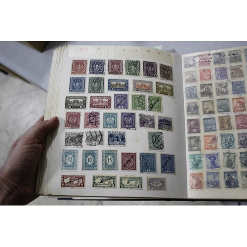 1321 - STAMP ALBUMS various albums including a Plymouth Album with mint and used World content, various Str... 