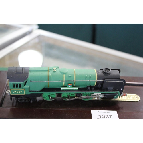 1337 - WRENN BOXED LOCOMOTIVE - LYME REGIS Model No W2237 Lyme Regis locomotive and tender, 4-6-2 Southern ... 