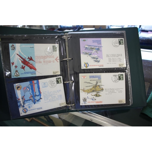 1301 - AVIATION FIRST DAY COVERS - SIGNED six albums of aviation related first day covers, with various exa... 