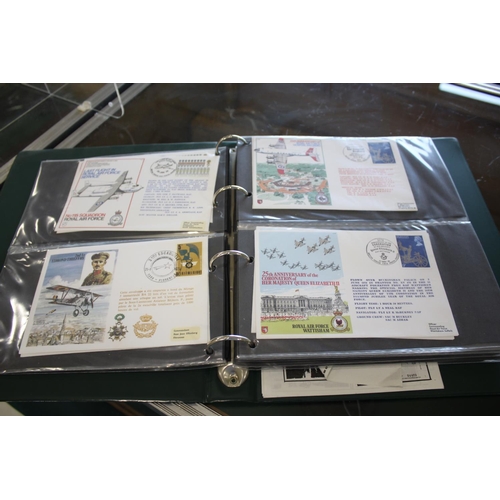 1301 - AVIATION FIRST DAY COVERS - SIGNED six albums of aviation related first day covers, with various exa... 