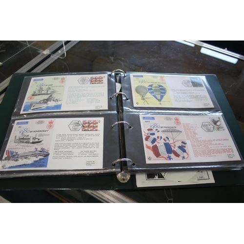 1301 - AVIATION FIRST DAY COVERS - SIGNED six albums of aviation related first day covers, with various exa... 