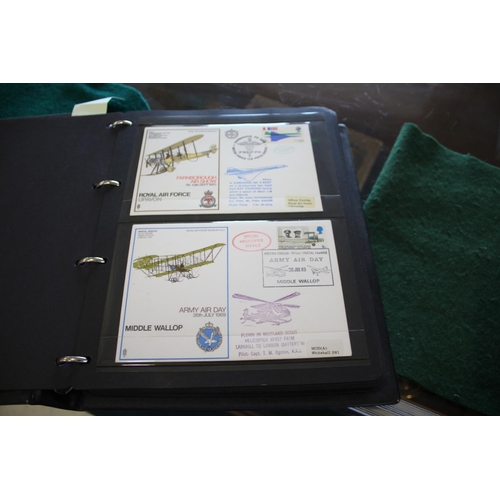 1301 - AVIATION FIRST DAY COVERS - SIGNED six albums of aviation related first day covers, with various exa... 